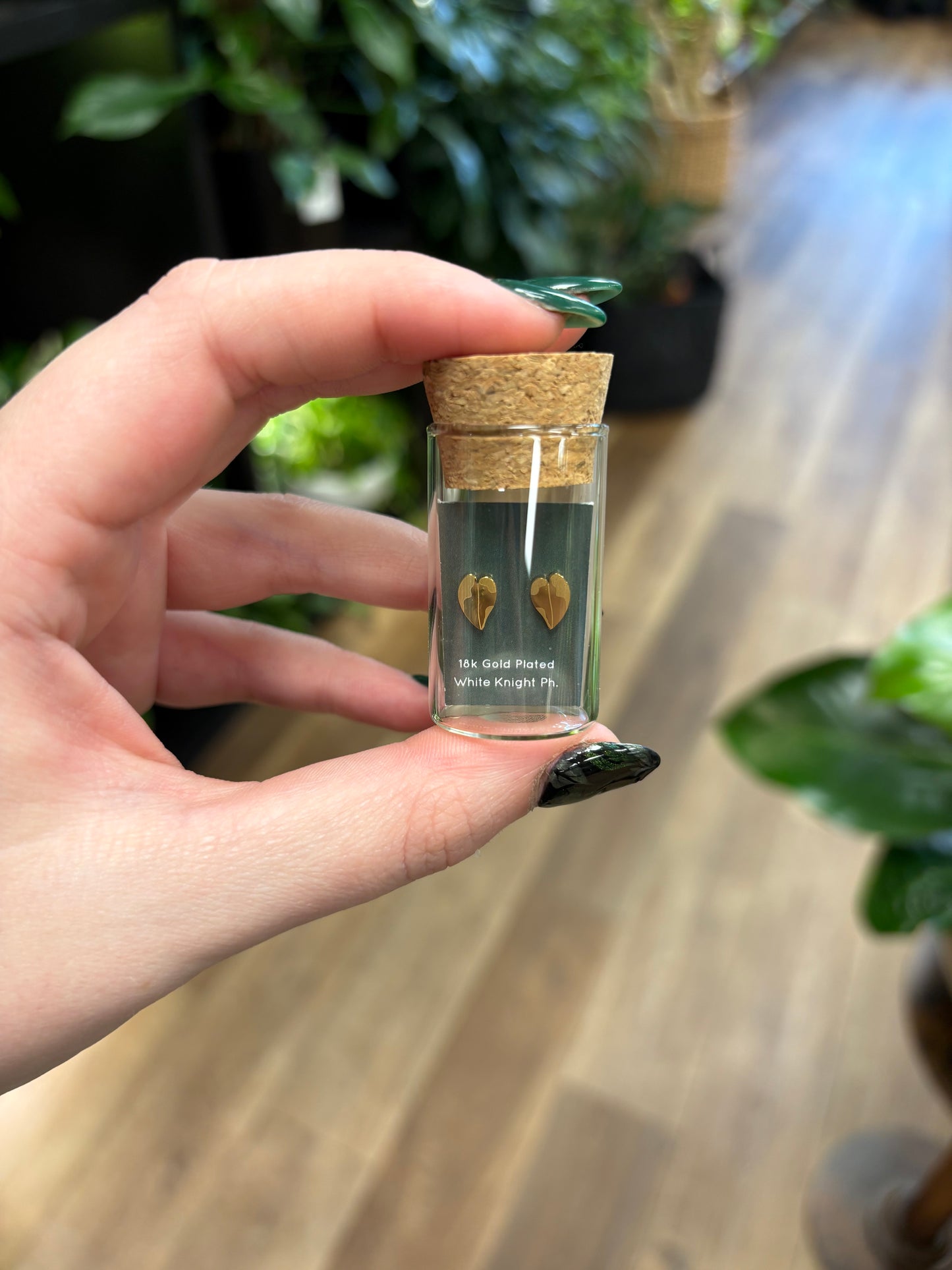 Philodendron Earrings